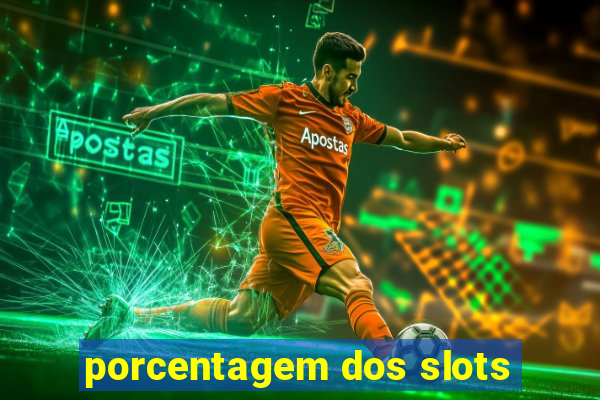 porcentagem dos slots